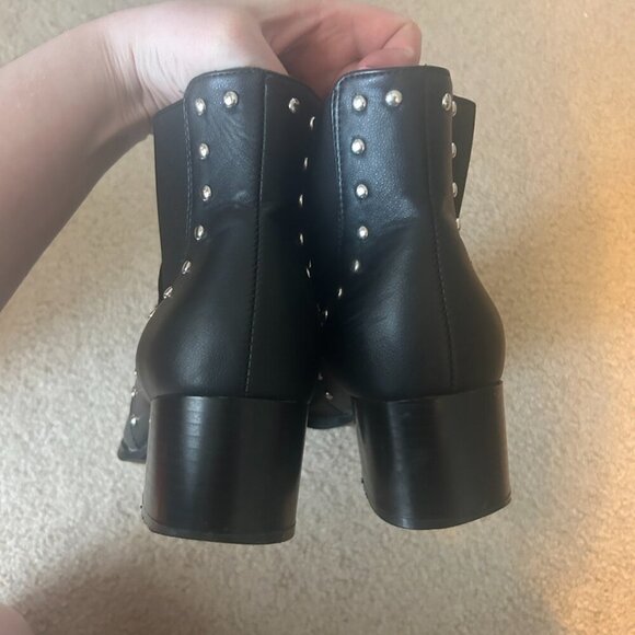 Black studded boots - Picture 4 of 5